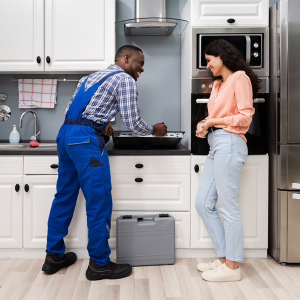 can you provide an estimate for cooktop repair before beginning any work in Elliott IA